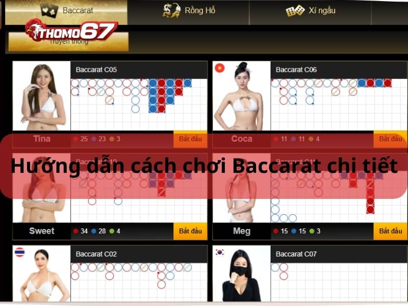 Hướng Dẫn Cách Đánh Bài Baccarat Online Đơn Giản Dễ Hiểu